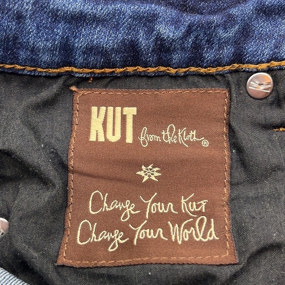 Kut From The Kloth Boyfriend Mid Rise Size 10 - Picture 11 of 16